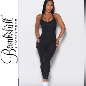 Bombshell🖤 sportswear sculpted jumpsuit